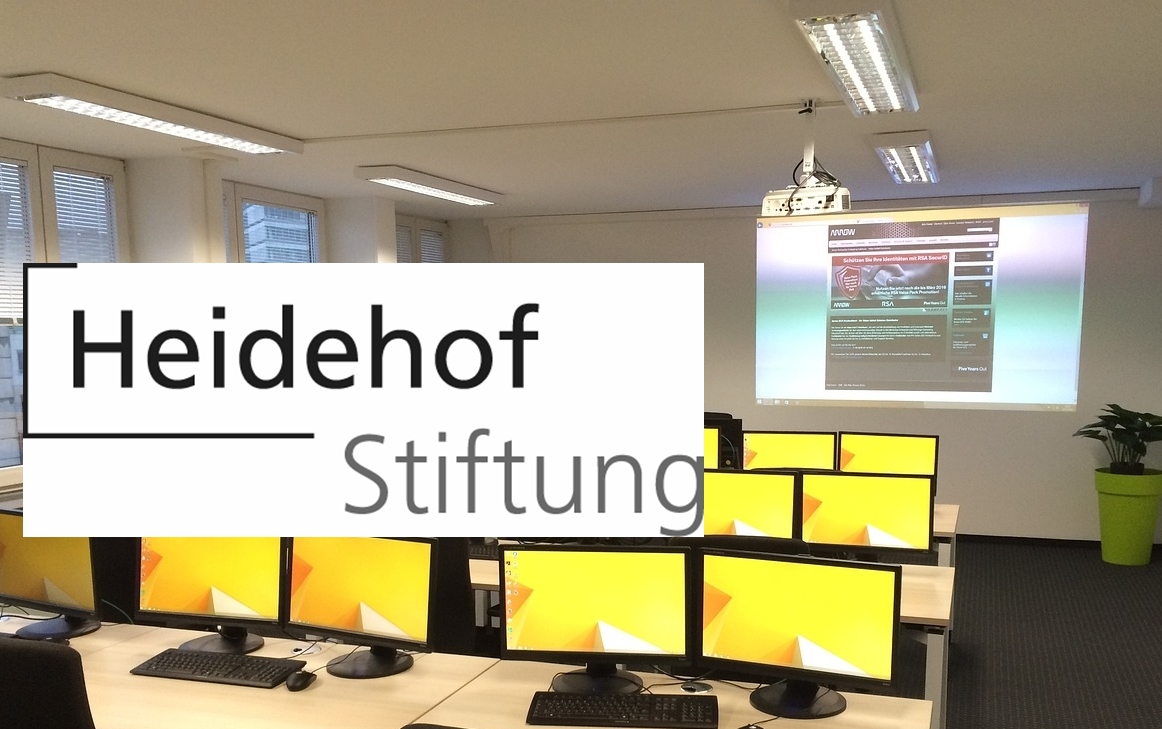 Neue Technik dank Heidehof Stiftung