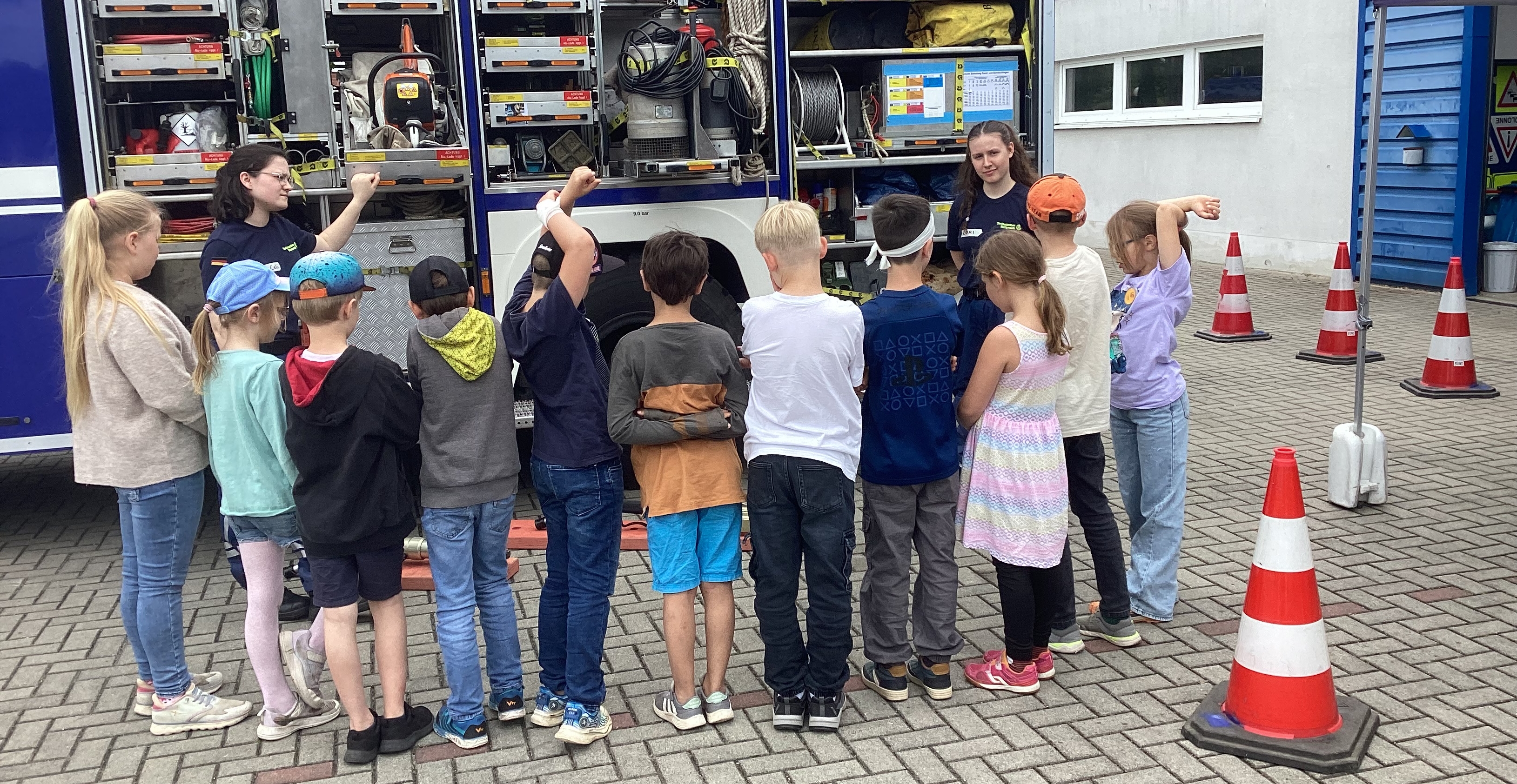 Ein spannender Tag im Rettungswache Radebeul